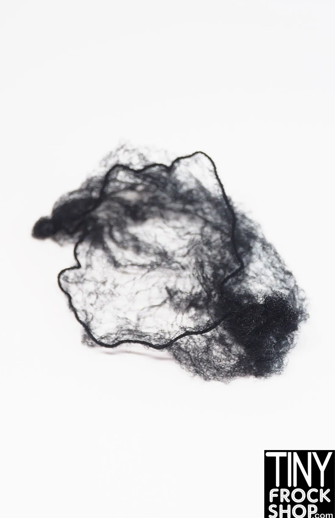 12" Fashion Doll Long Hair Nets - Black