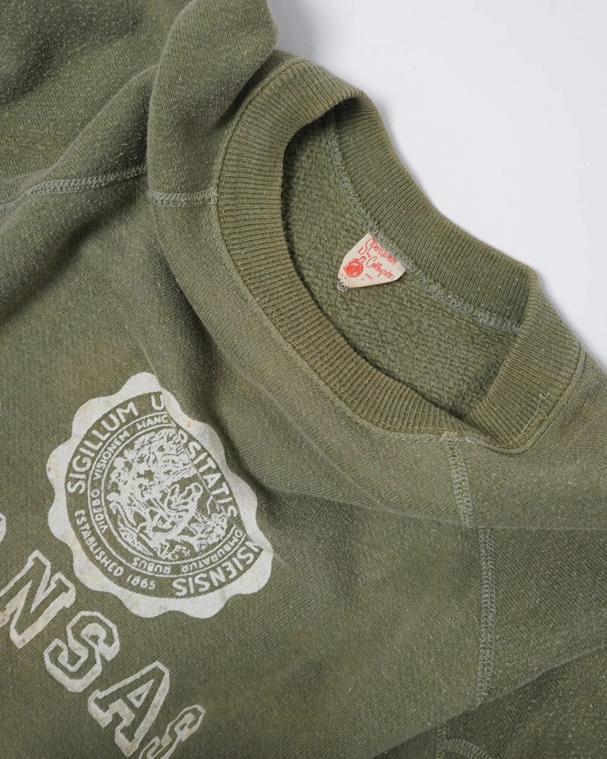 1950's Printed Sweatshirts Kansas