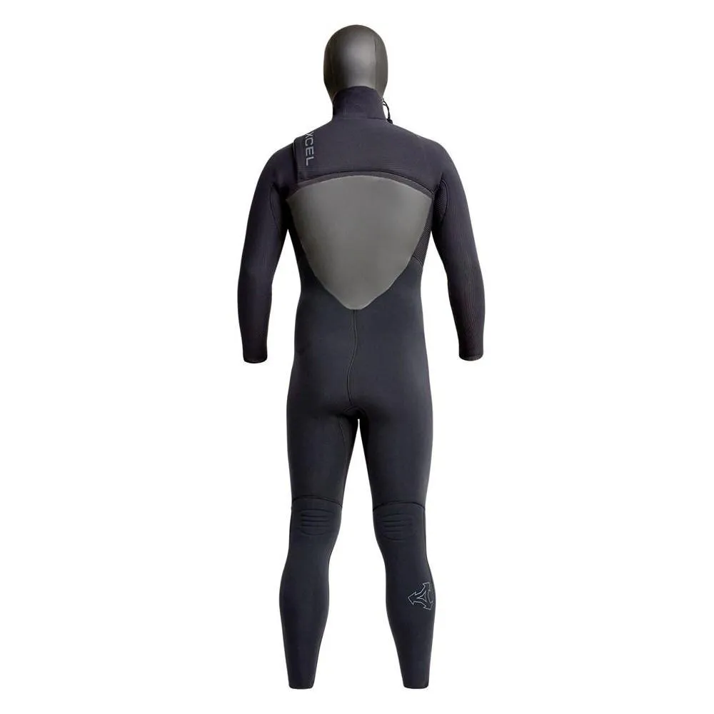 6/5 Men's XCEL Full Drylock Hooded - red liner
