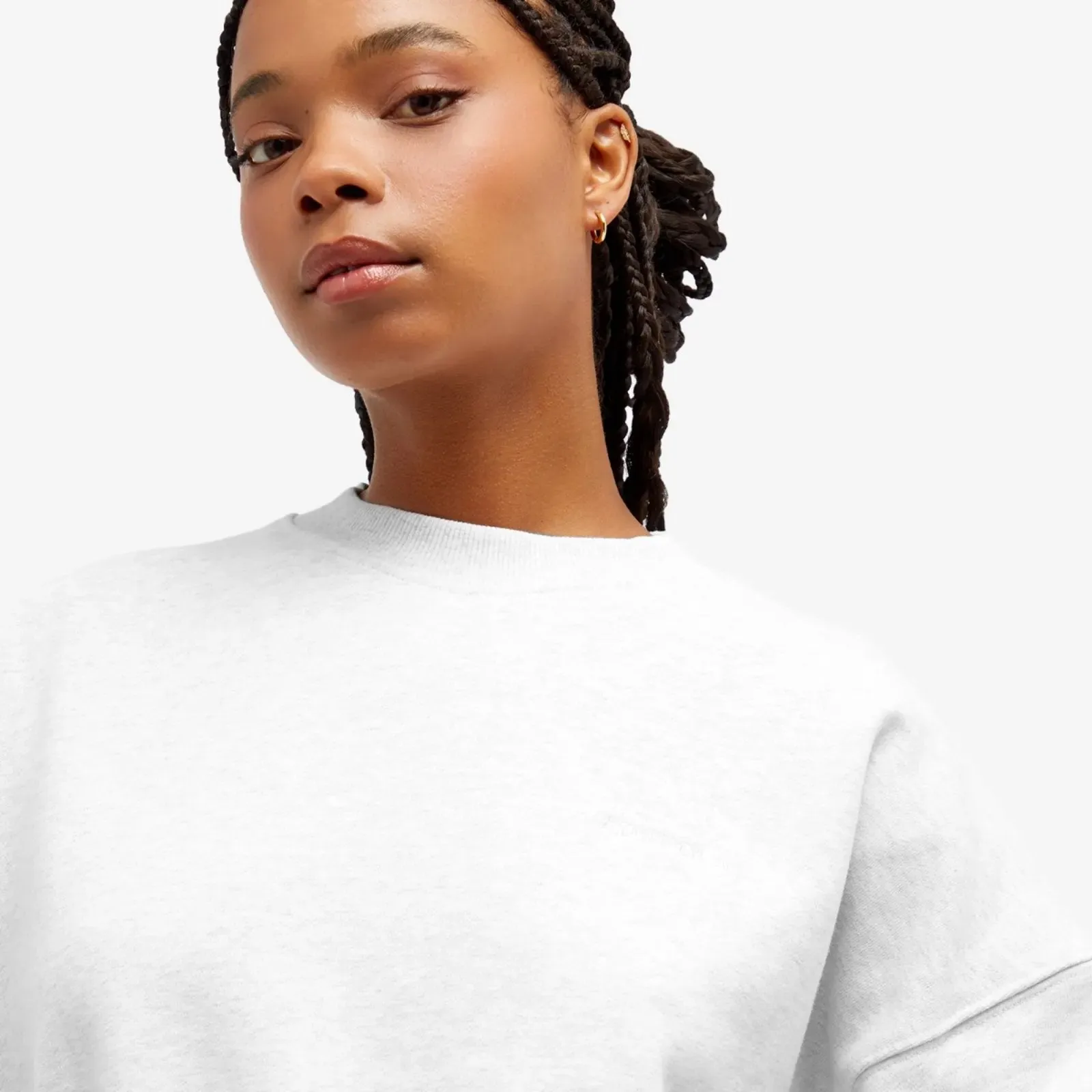 Adanola Oversized Sweatshirt, light gray