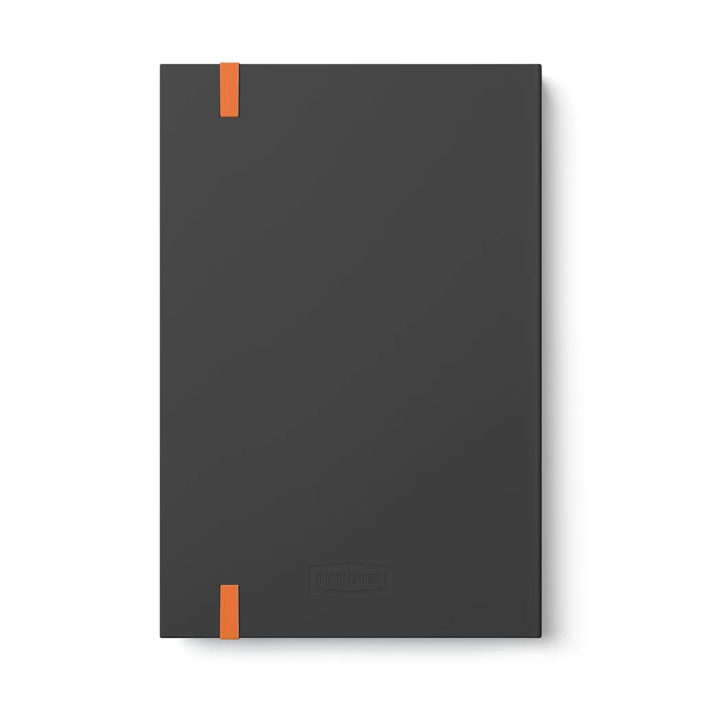 Affirmation Feminist Pro Choice Color Contrast Notebook & Journal - I Am Beautiful (White)