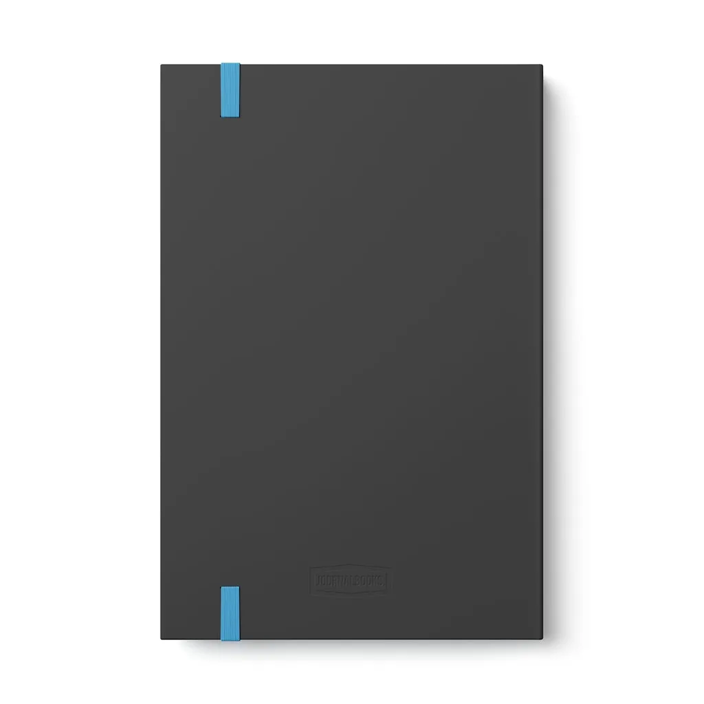 Affirmation Feminist Pro Choice Color Contrast Notebook & Journal - I Am Beautiful (White)