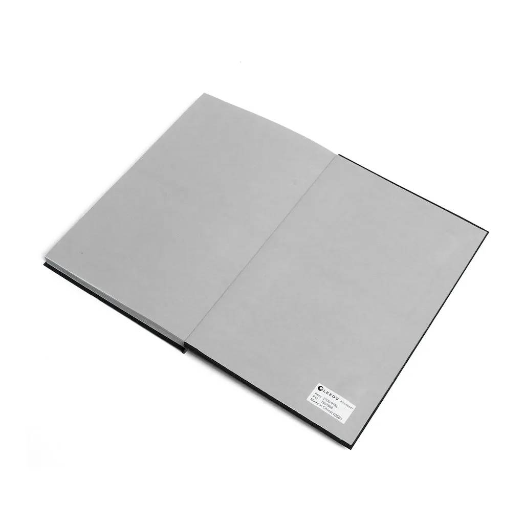 Affirmation Feminist Pro Choice Color Contrast Notebook & Journal - I Am Beautiful (White)