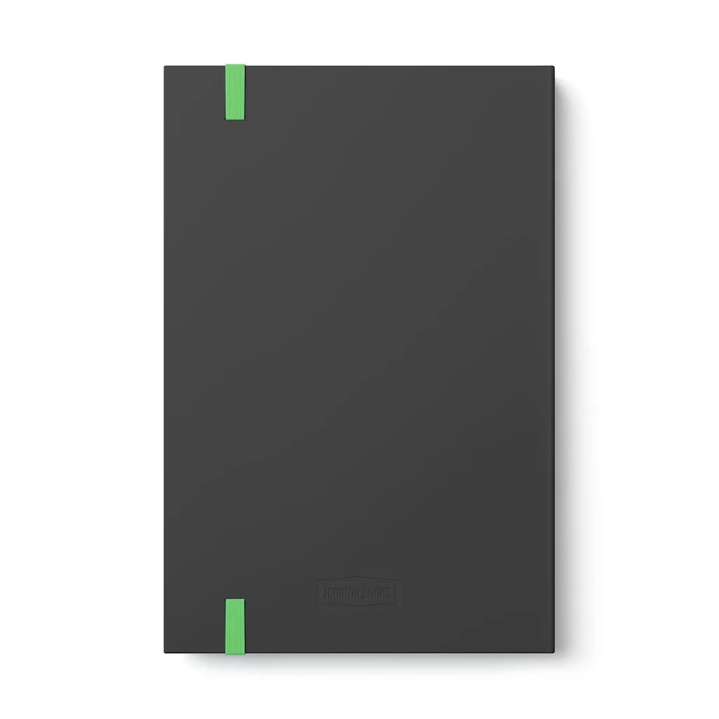 Affirmation Feminist Pro Choice Color Contrast Notebook & Journal - I Am Beautiful (White)