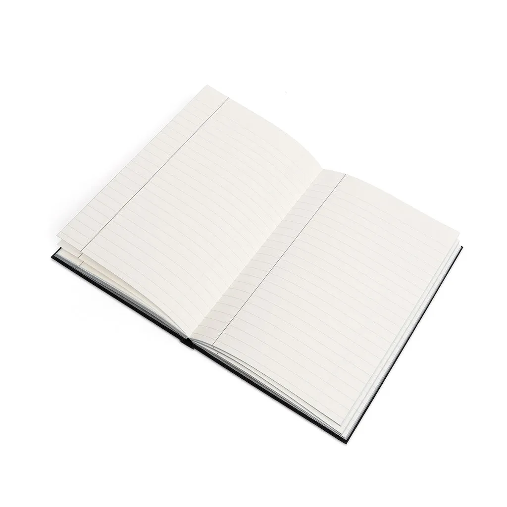 Affirmation Feminist Pro Choice Color Contrast Notebook & Journal - I Am Beautiful (White)