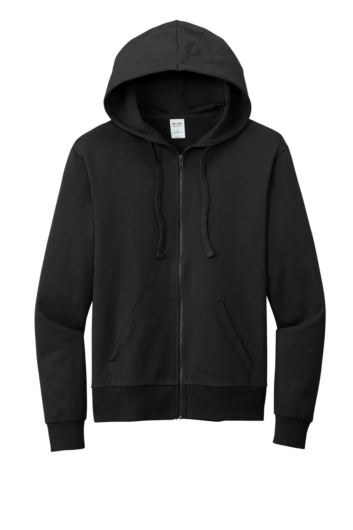 Allmade Men's Organic French Terry Full-Zip Hoodie AL4002