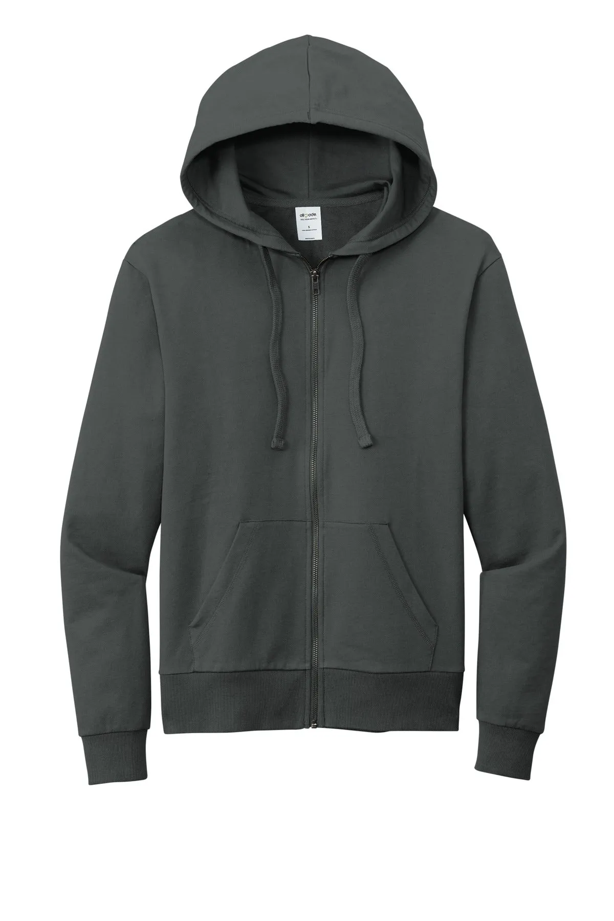 Allmade Men's Organic French Terry Full-Zip Hoodie AL4002