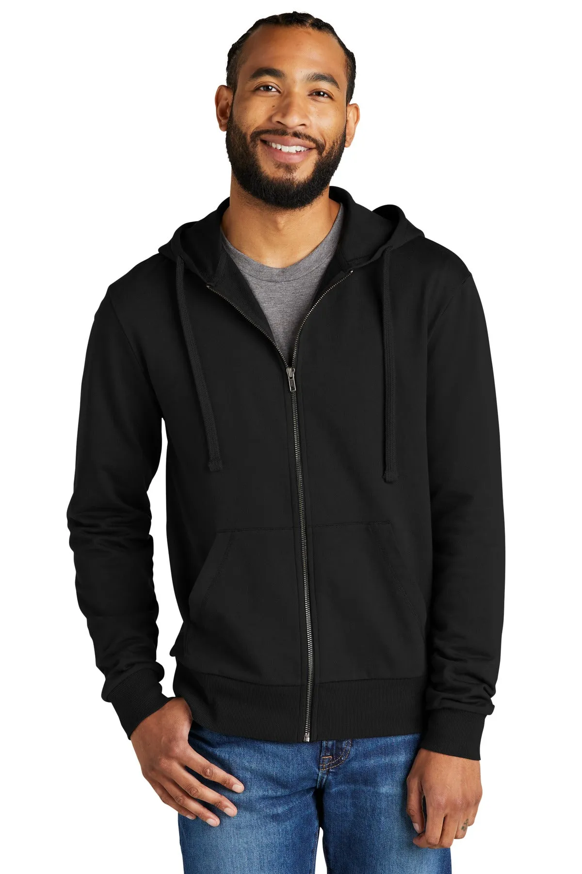 Allmade Men's Organic French Terry Full-Zip Hoodie AL4002