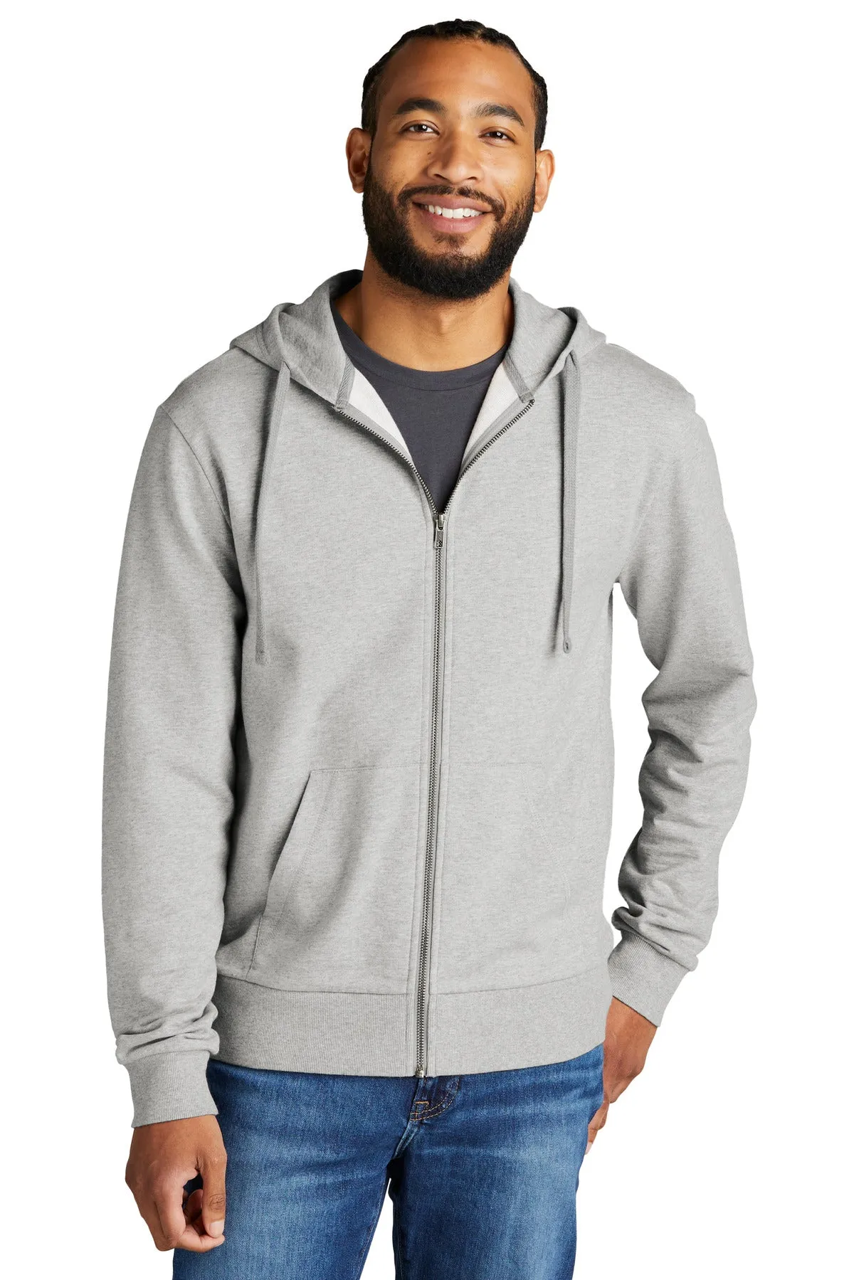 Allmade Men's Organic French Terry Full-Zip Hoodie AL4002