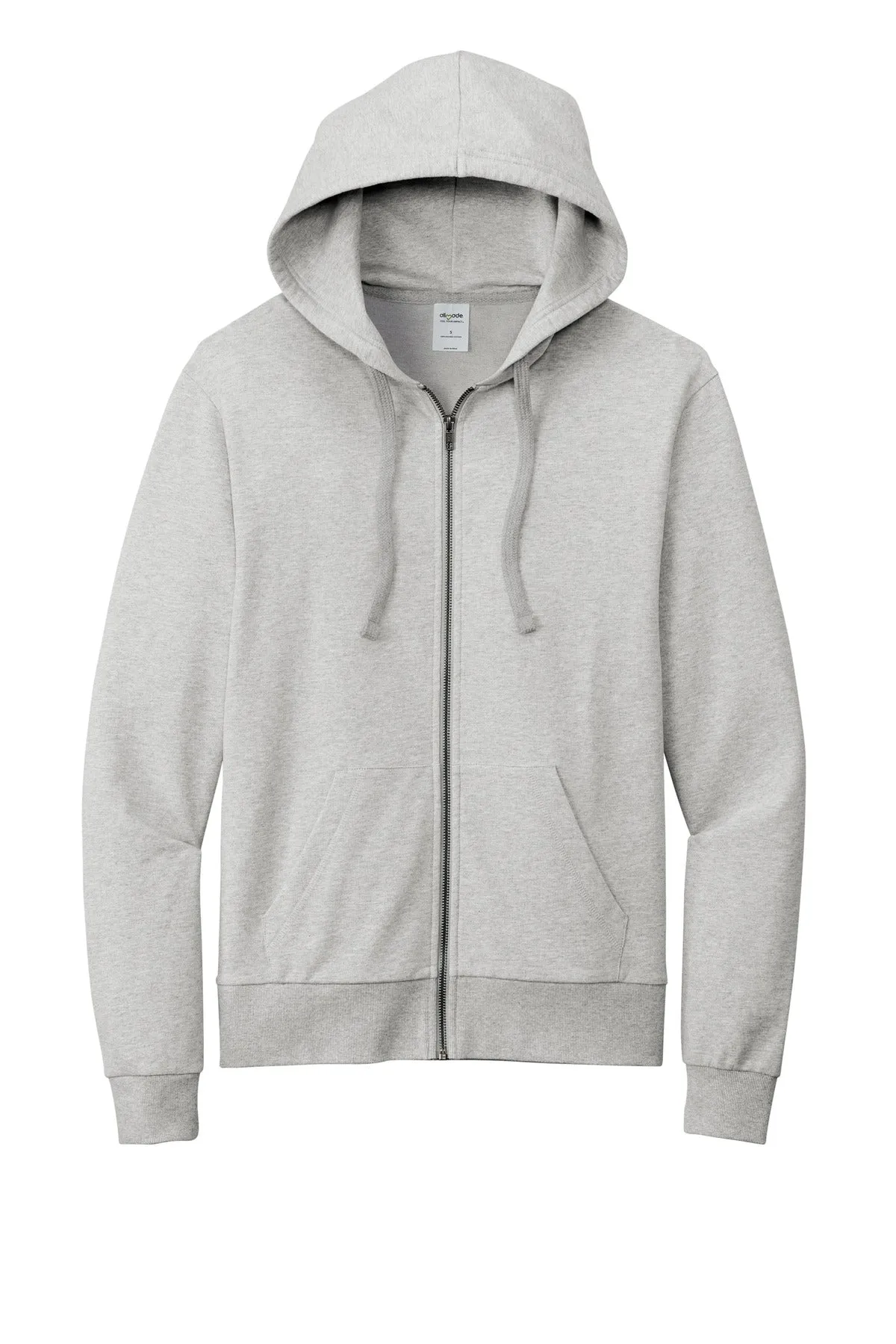 Allmade Men's Organic French Terry Full-Zip Hoodie AL4002