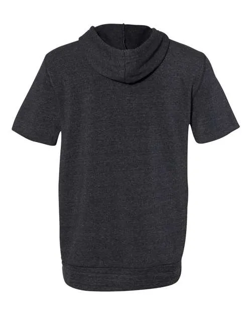 Alternative Men's Eco-Fleece Baller Short Sleeve Hoodie