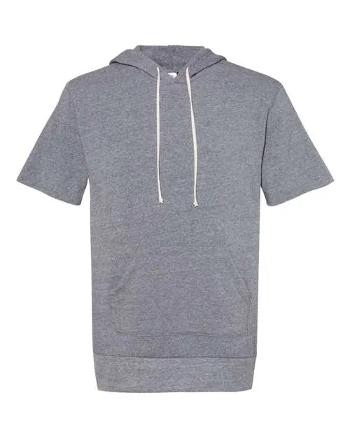 Alternative Men's Eco-Fleece Baller Short Sleeve Hoodie