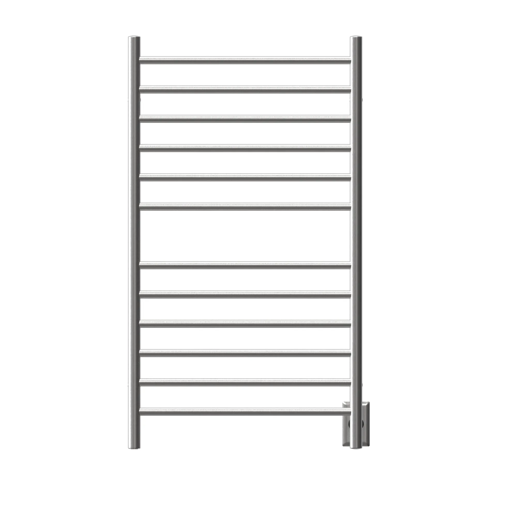Amba RWHL-SB Radiant Large Hardwired   Plug-in Combo Straight 12 Bar Towel Warmer in Brushed