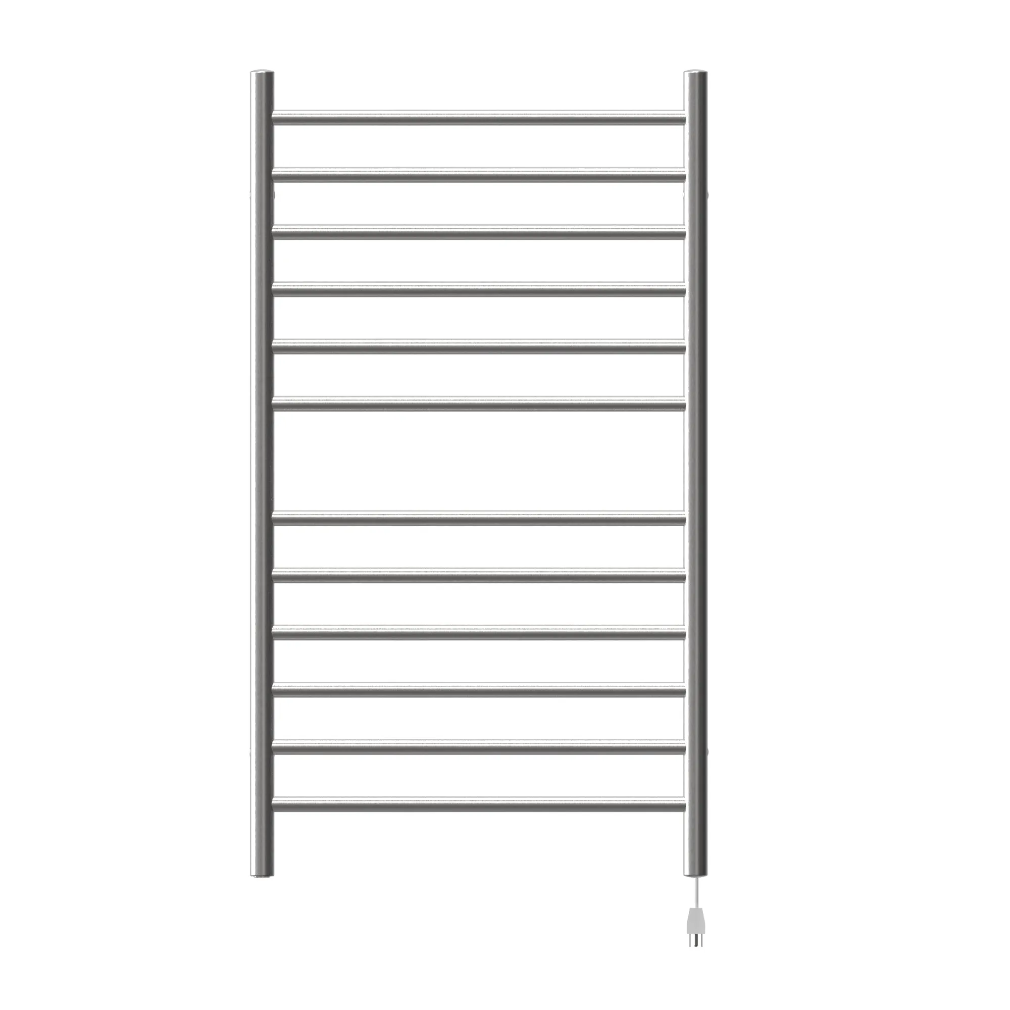 Amba RWHL-SB Radiant Large Hardwired   Plug-in Combo Straight 12 Bar Towel Warmer in Brushed