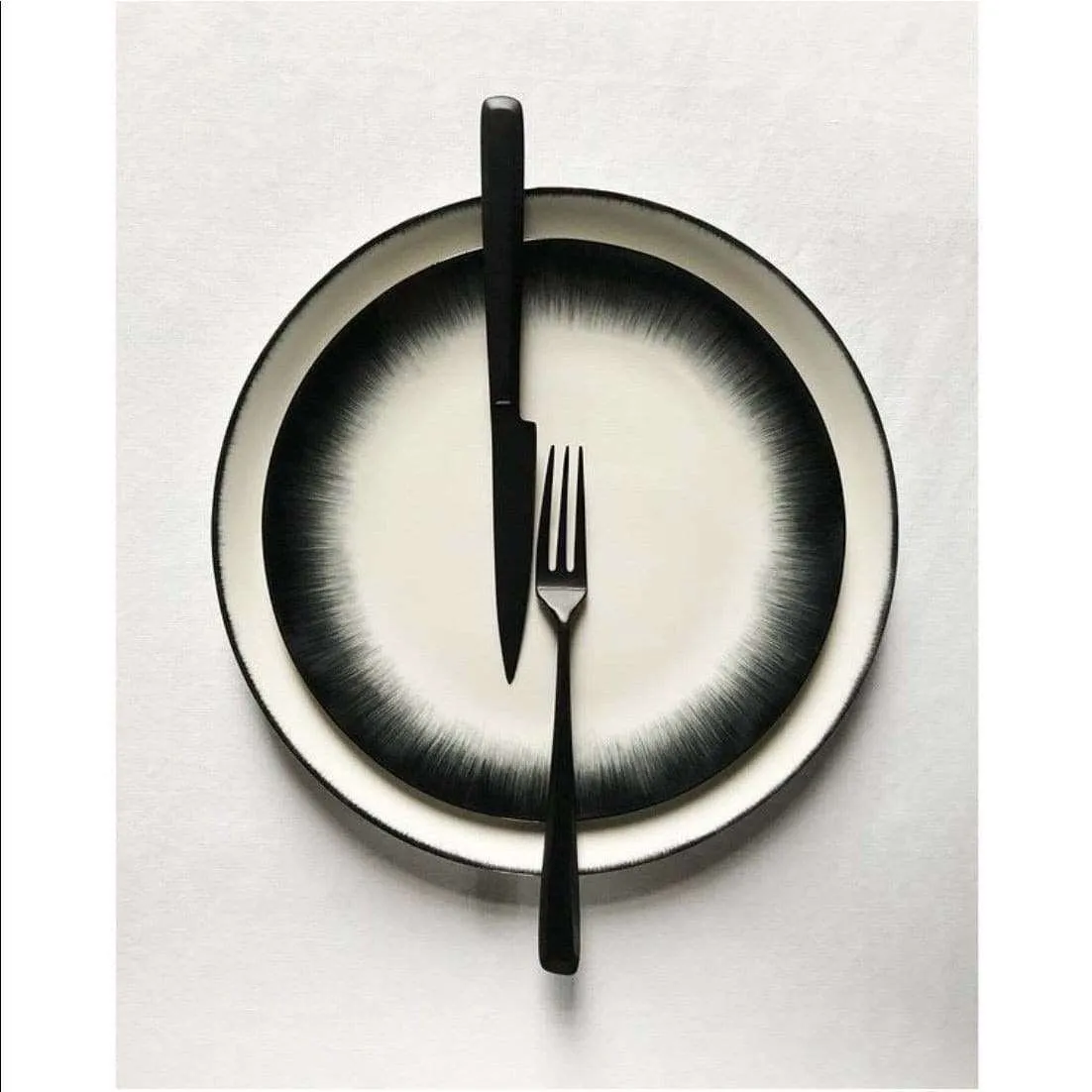 Ann Demeulemeester for Serax 28 cm plates (set of two)