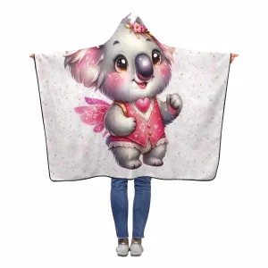 Australian Animal Koala Fiary Awd1326  Hooded Blanket 60&#039;&#039;x50&#039;&#039;