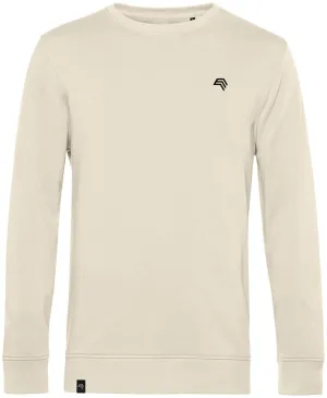 BAC U31B ― Weiches Unisex Bio-Baumwolle Sweatshirt - Natural Weiß