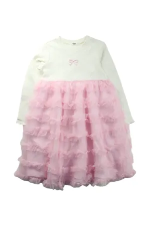 Balabala Tulle Dress With Bow 5-6T