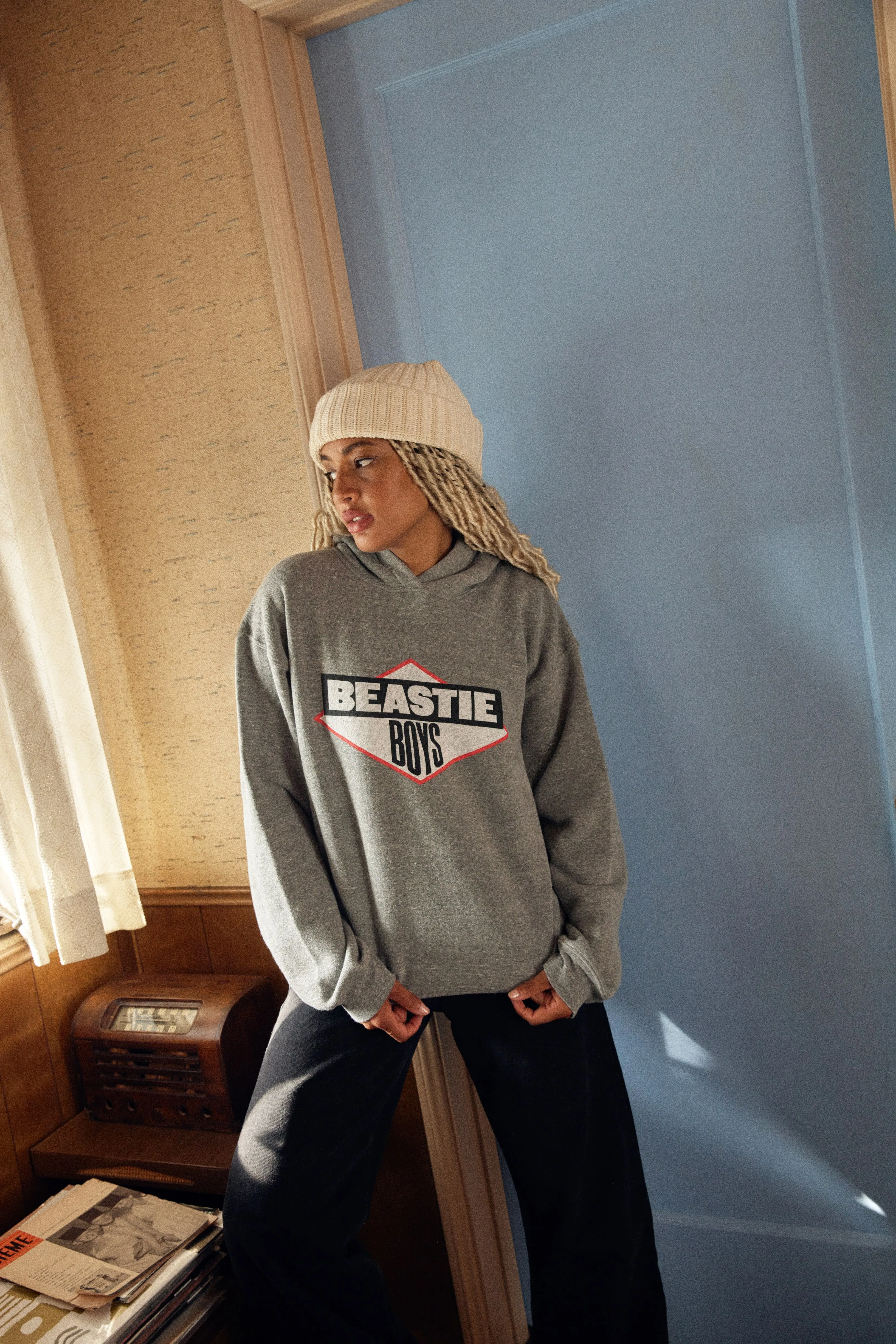 Classic Beastie Boys Logo Boyfriend Hoodie for Ultimate Comfort
