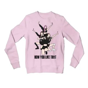 Black Pink Sweatshirt - How You Like That