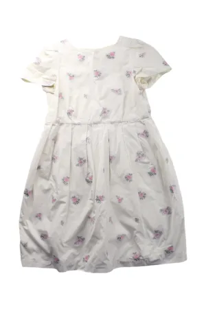 Bonpoint Floral Short Sleeve Dress 10Y