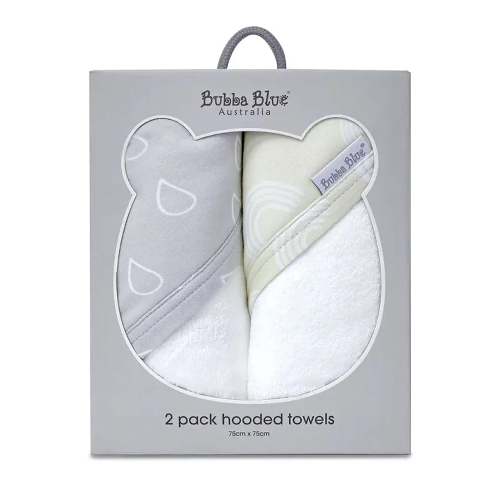 Bubba Blue Nordic 2pk Hooded Towel