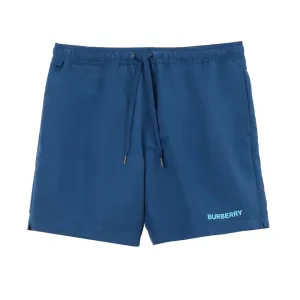 BURBERRY MARTIN SWIM SHORTS BLUE