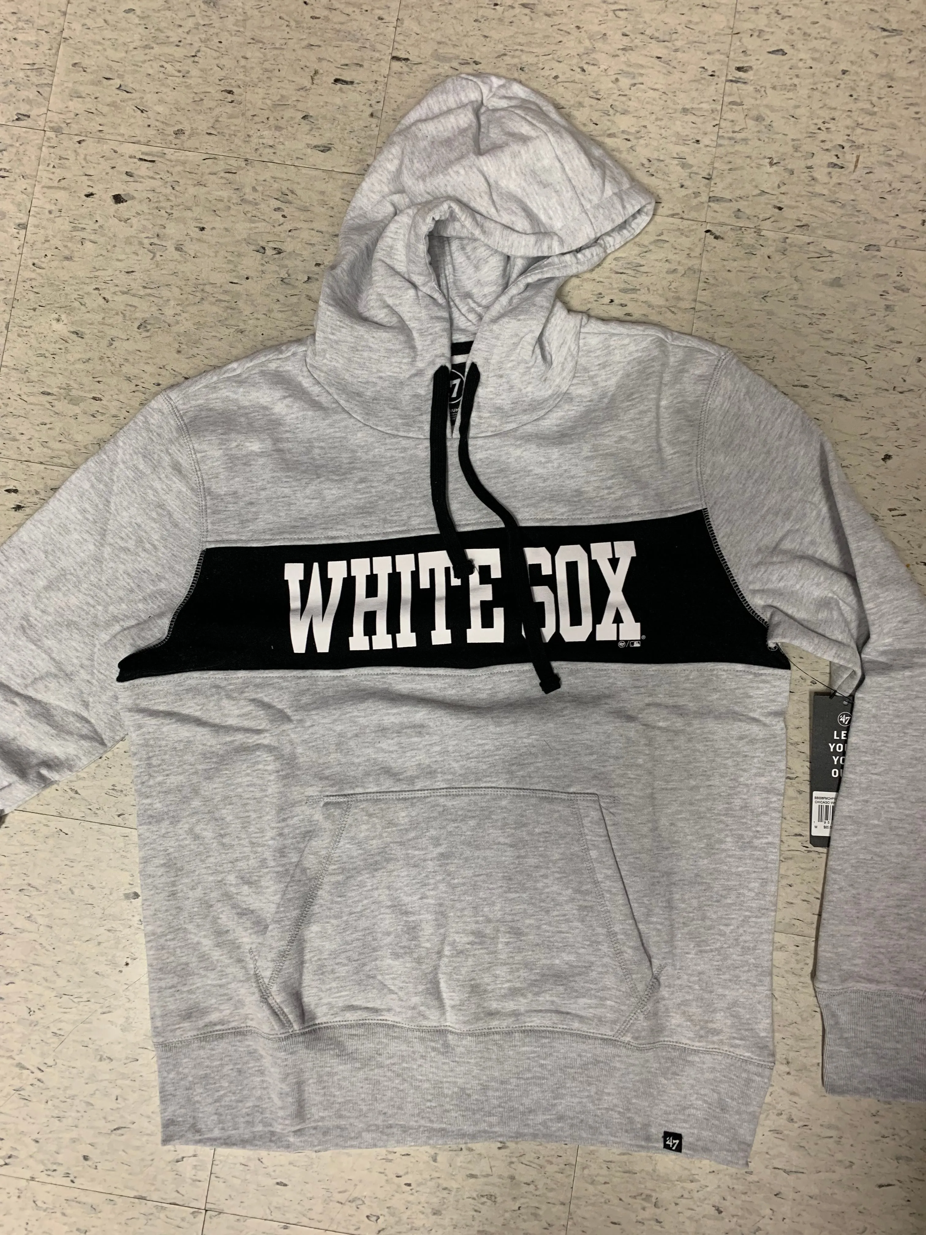 Chicago White Sox Adult 47 Brand Relay Gray Sweatshirt