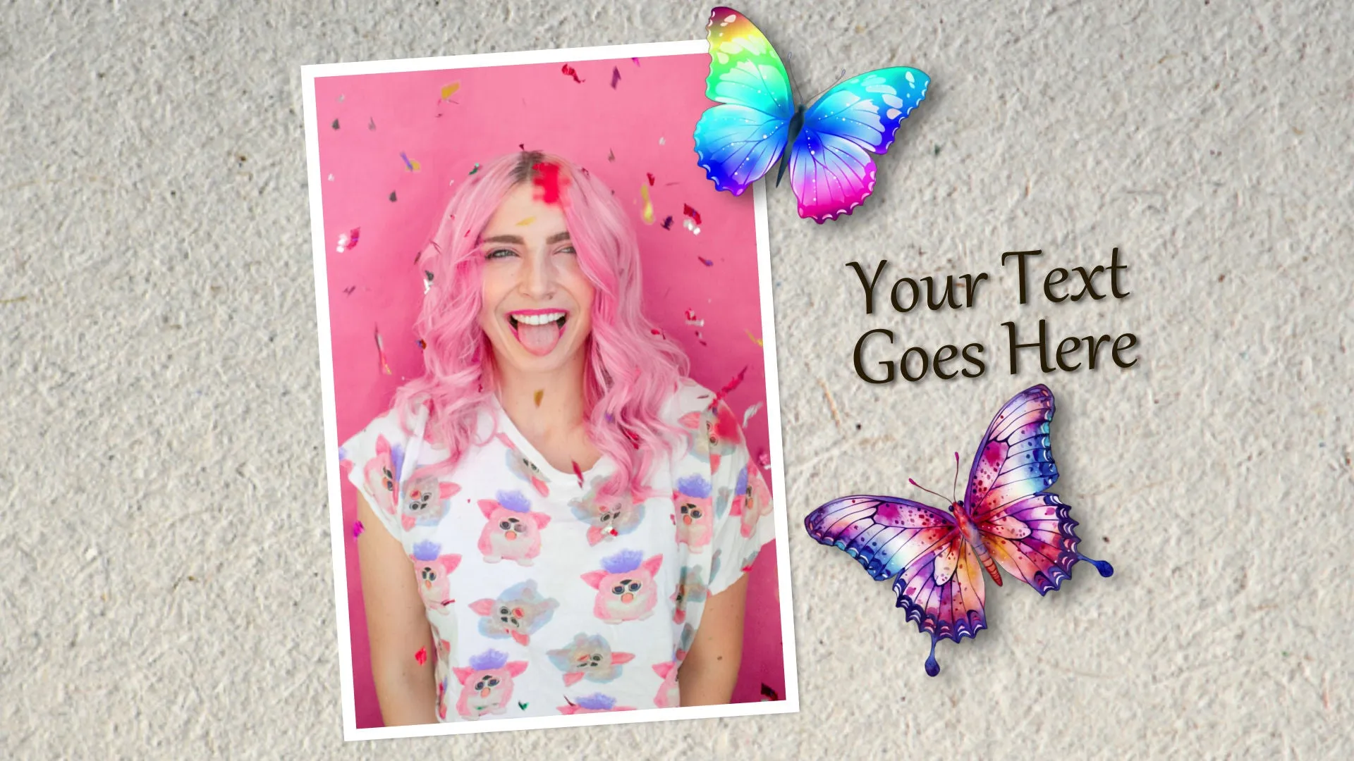 Cosmic Butterflies Styles and Transitions for Photopia