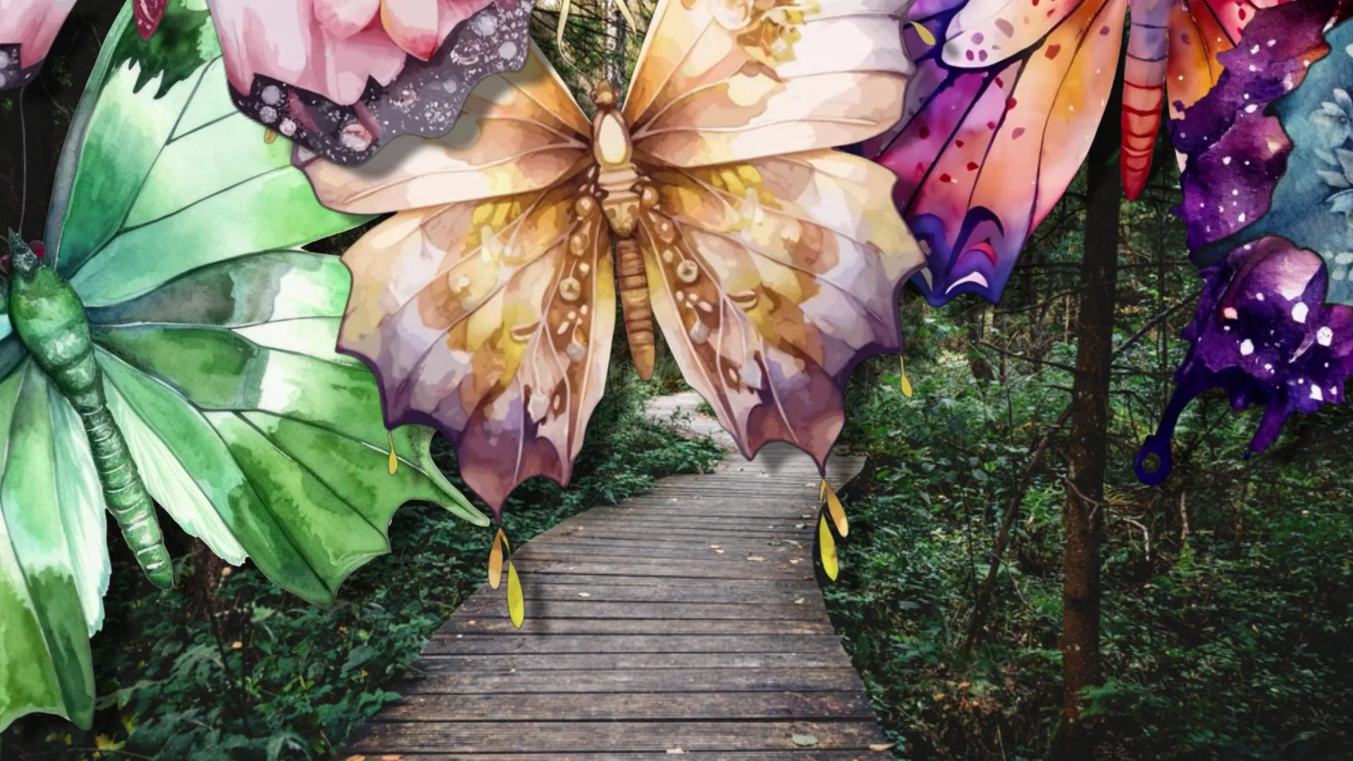 Cosmic Butterflies Styles and Transitions for Photopia