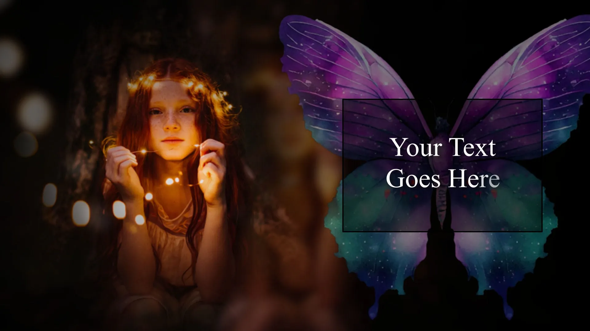 Cosmic Butterflies Styles and Transitions for Photopia