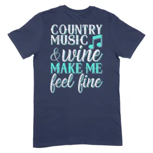 Country Music And Wine Apparel