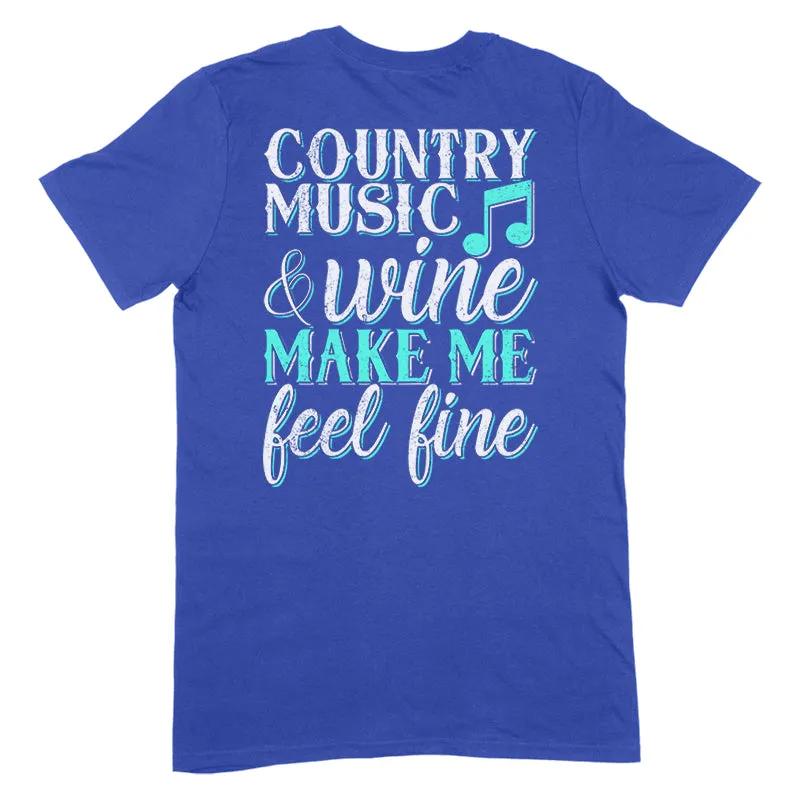 Country Music And Wine Apparel
