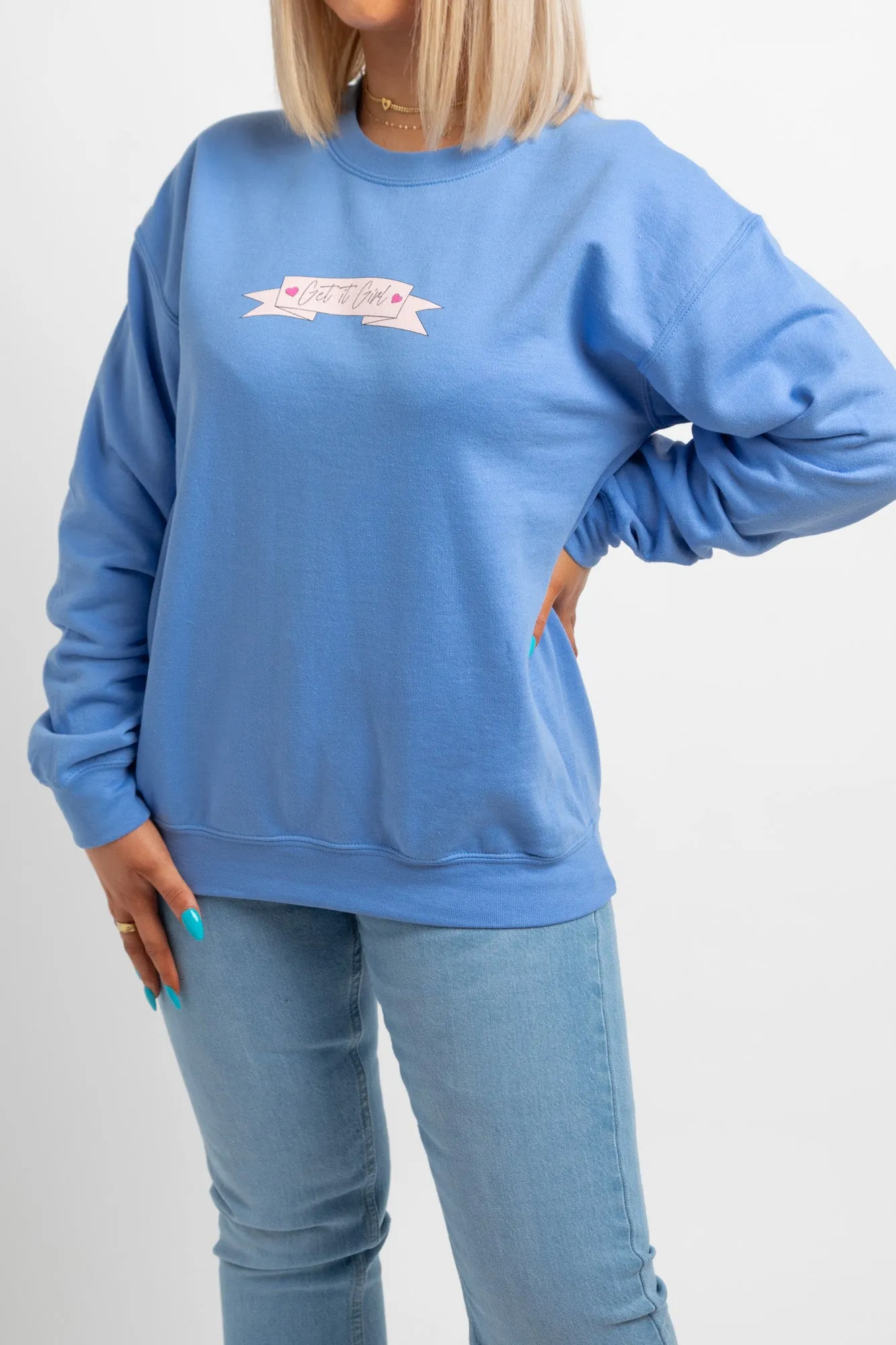 Daisy Street Get It Girl Sweatshirt