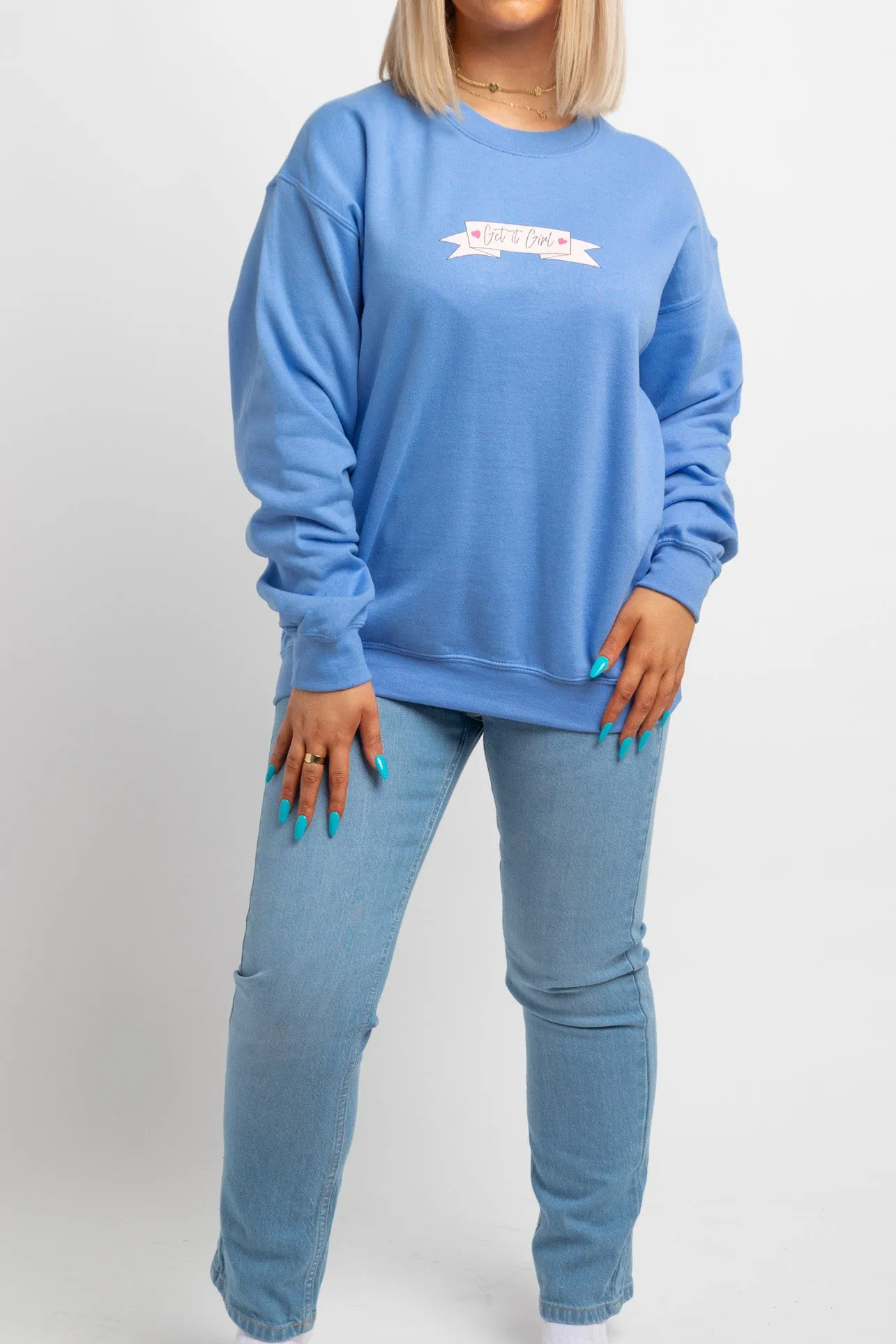 Daisy Street Get It Girl Sweatshirt