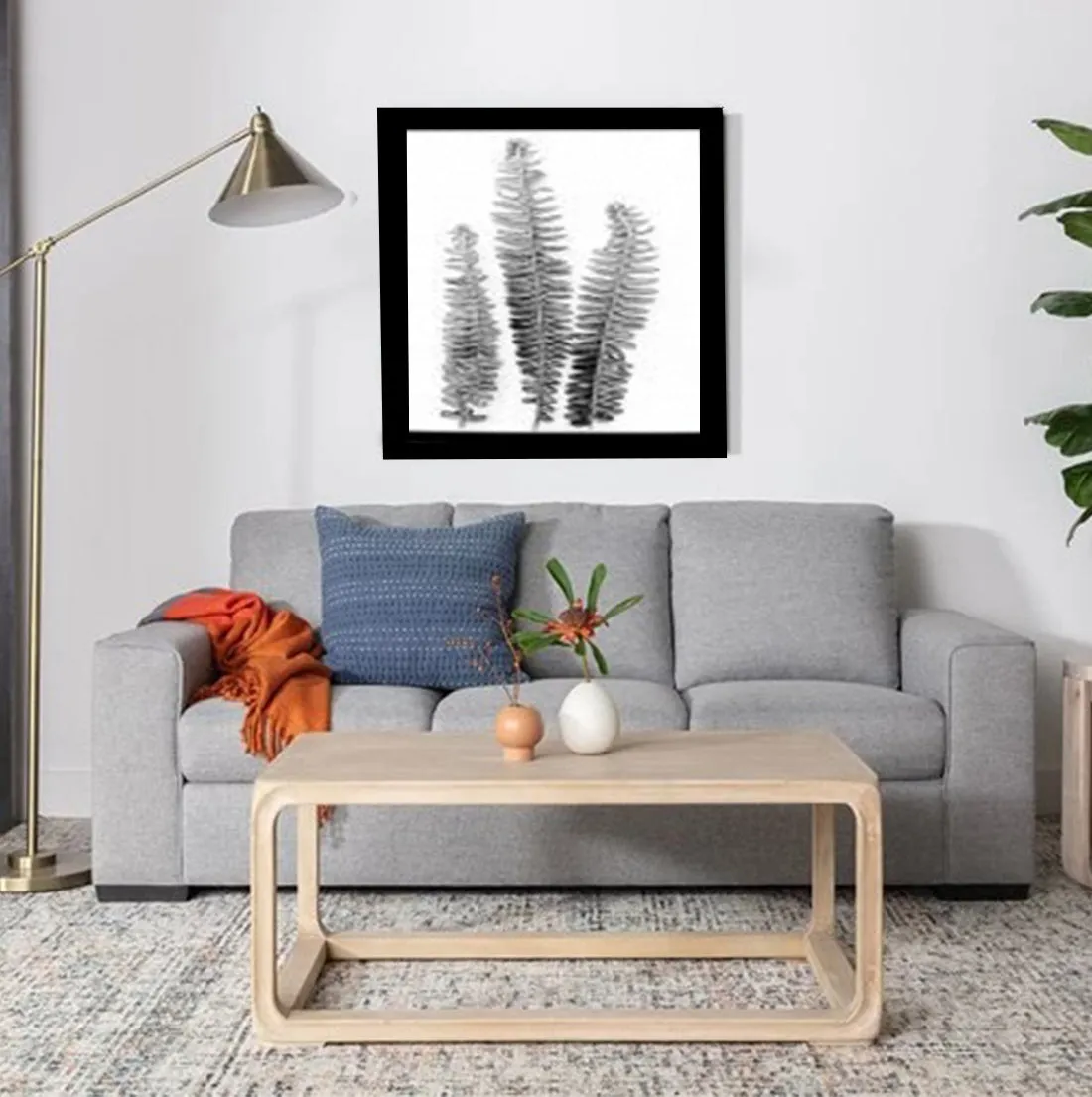 Dane Fabric Sofa for Living Room