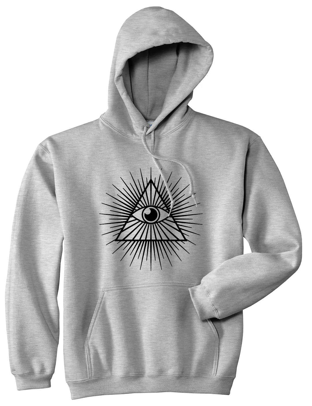 Eye Of Providence illuminati Mens Pullover Hoodie