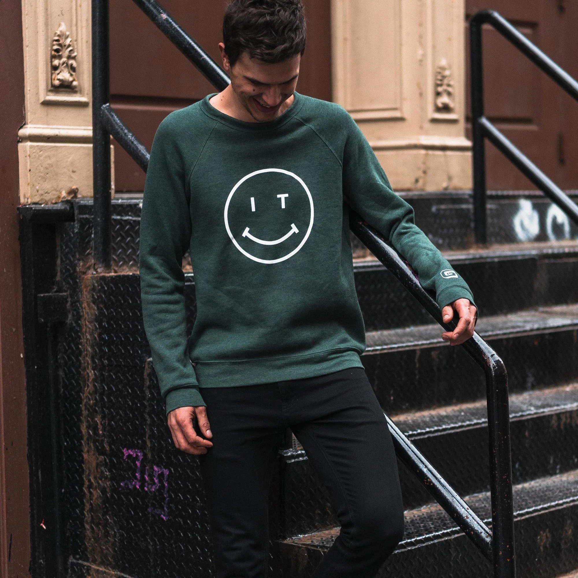 Giordana x Knowlita Italia Smiley Crew Sweatshirt