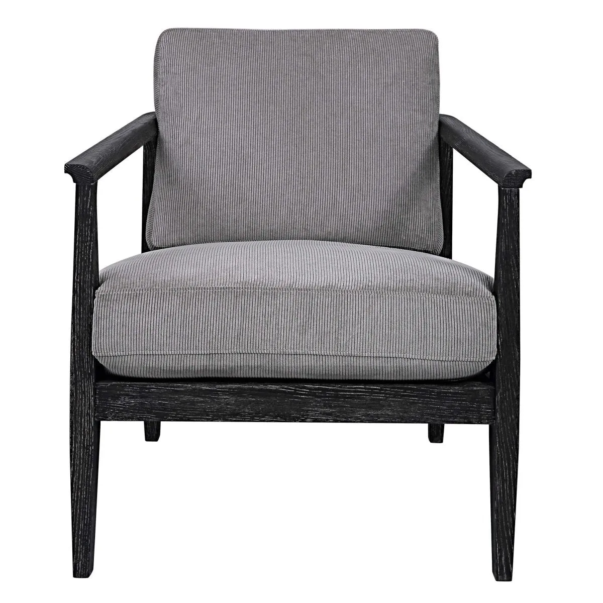 Gray Brunei Modern Accent Chair