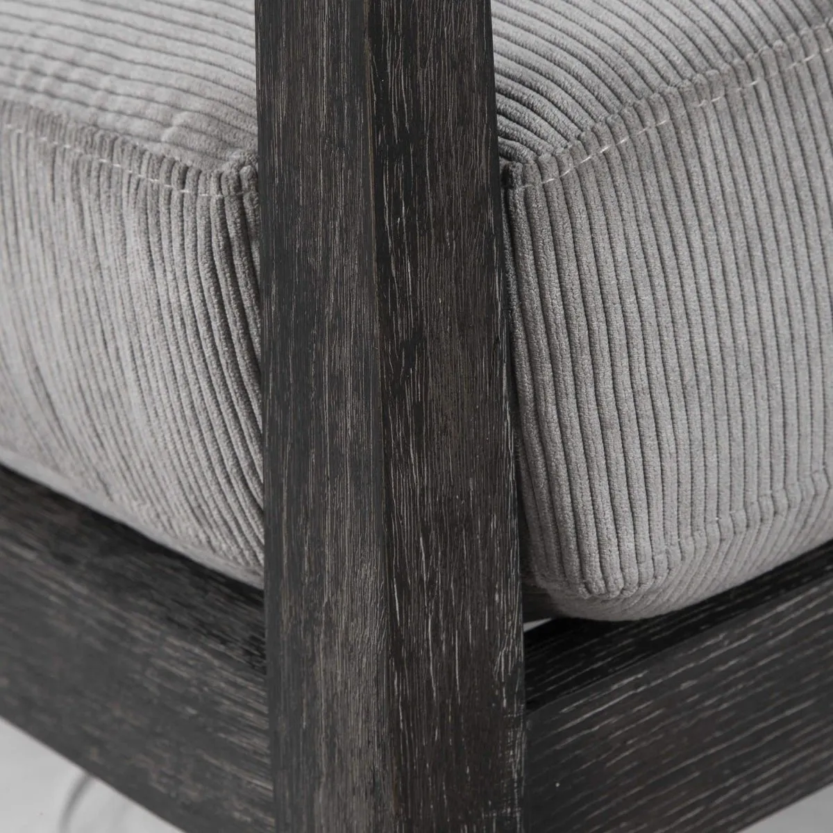 Gray Brunei Modern Accent Chair