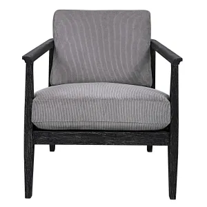 Gray Brunei Modern Accent Chair