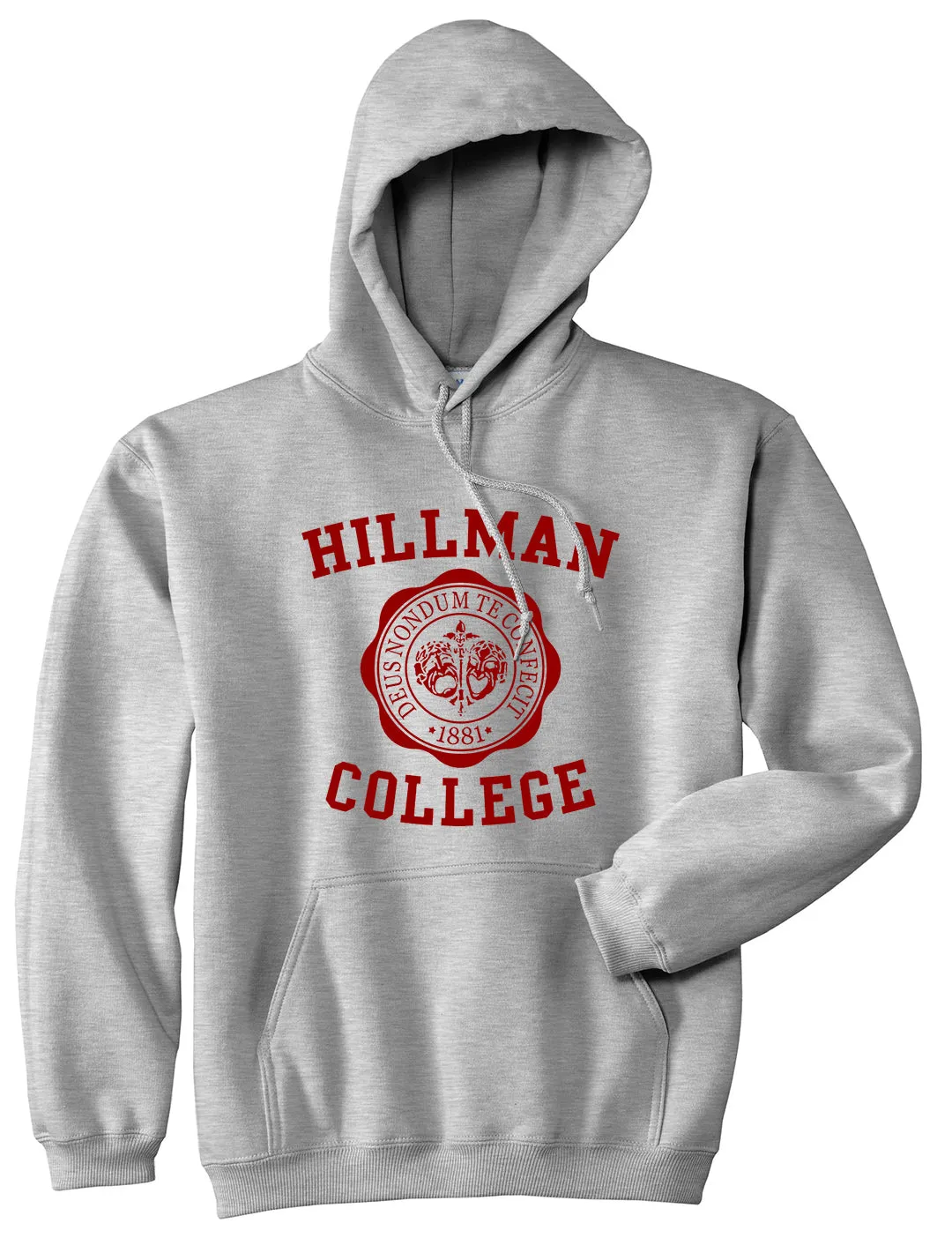 Hillman College Mens Pullover Hoodie