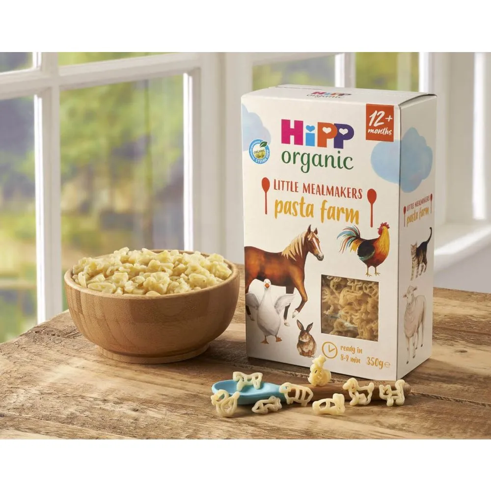 HiPP Organic Little Mealmakers Pasta Farm 12  Months, 350 gm