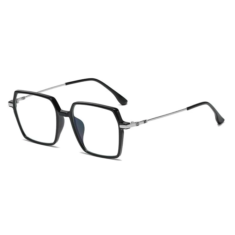 Hotony Women's Full Rim TR 90 Resin Square Frame Eyeglasses Lk308