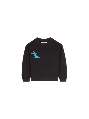 Kids’ WAHP Sweatshirt—black