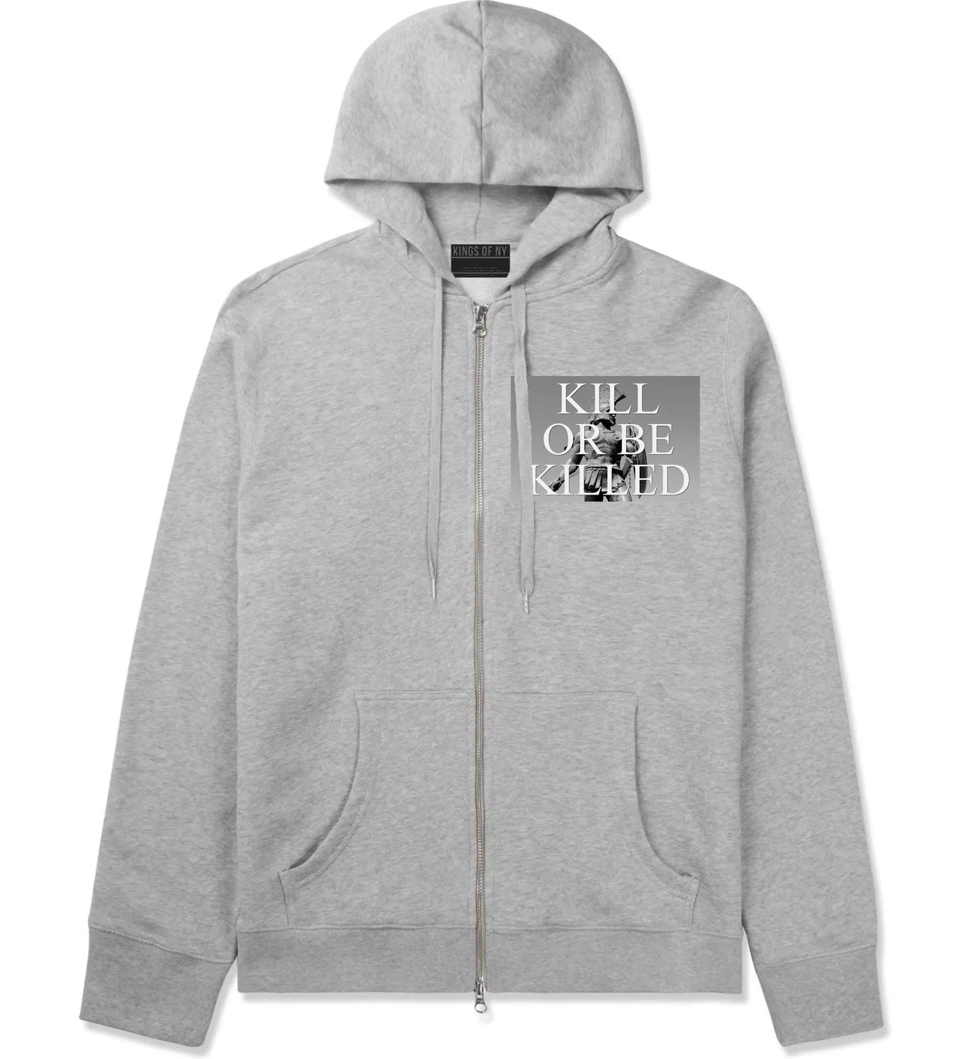Kill Or Be Killed Zip Up Hoodie Hoody