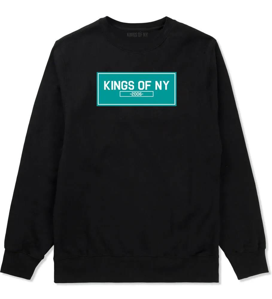 Kings Of NY 2006 FALL15 Blue Logo Crewneck Sweatshirt