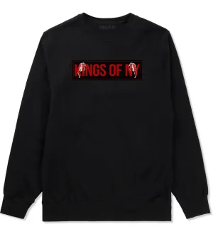 Kings of NY Red Girl Logo Crewneck Sweatshirt