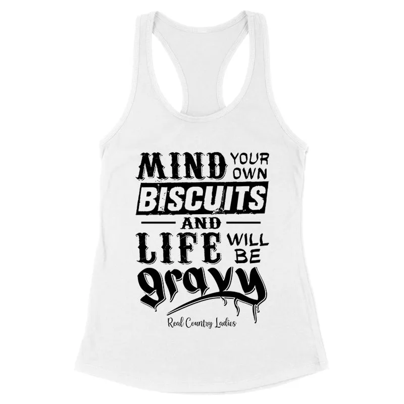 Life Will Be Gravy Black Print Front Apparel