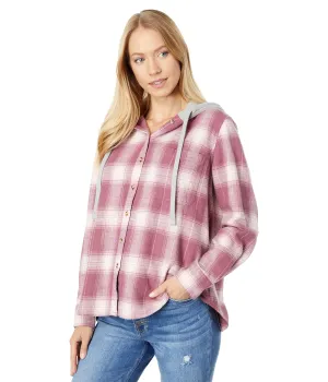 Lucky Brand, Fashion Plaid Hoodie